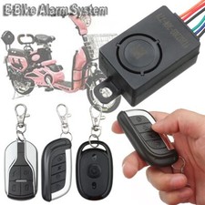 Bicycle Security With Two Remote Control Motorcycle Scooter E-Bike Alarm System