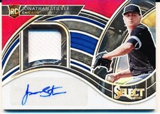 2021 Panini Select Auto Relic RC Jonathan Stiever /99
