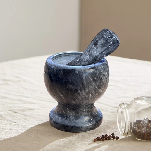 Juego de piedras trituradoras de mortero y mortero para el hogar natural granito especias hierbas - Imagen 88 de 106