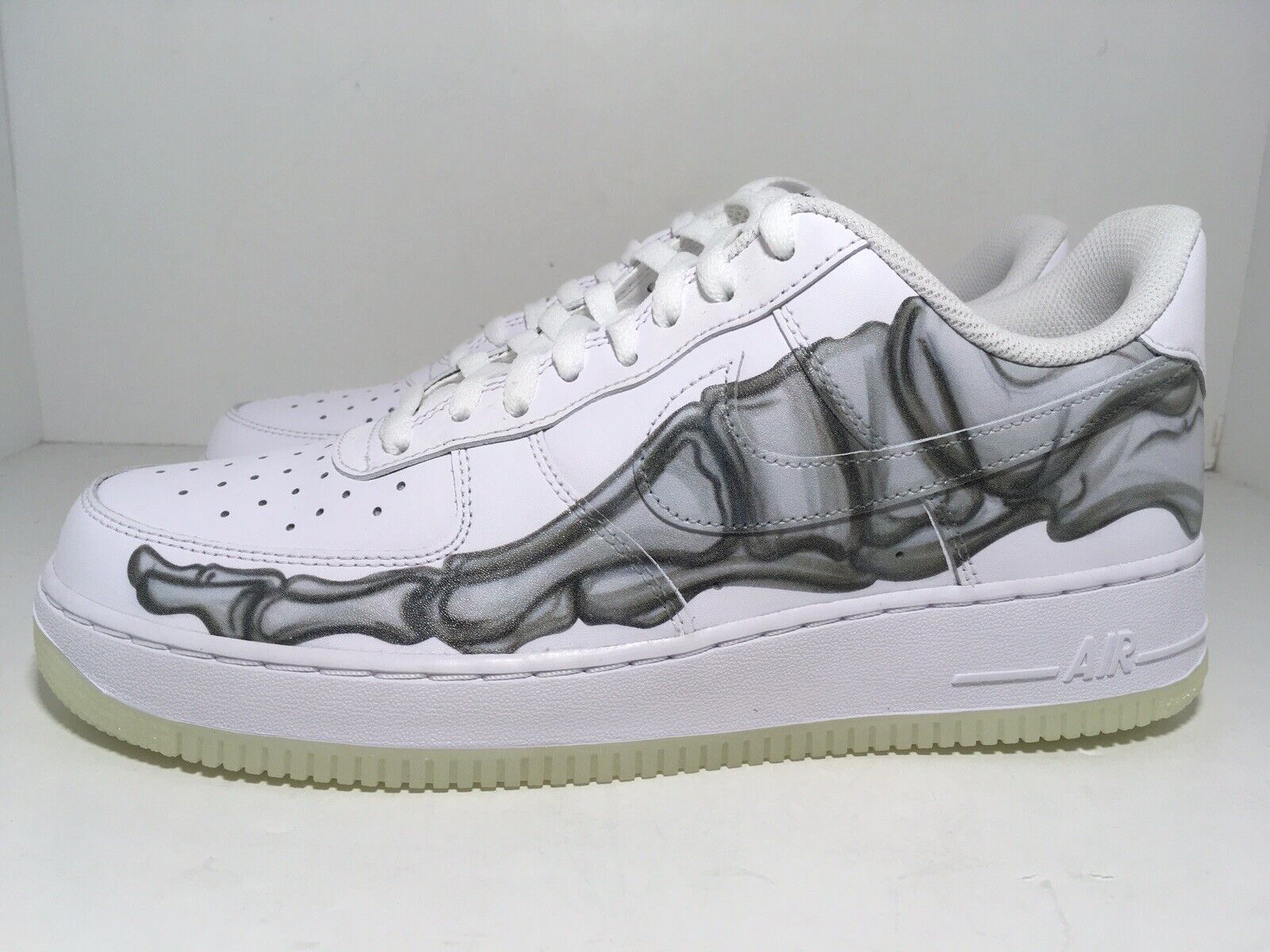 Nike Air Force 1 '07 Skeleton QS Low White 2018 BQ7541-100 Men's Shoes Size  10