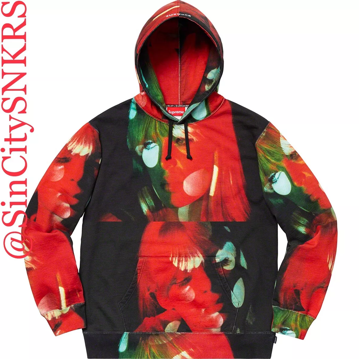 Supreme The Velvet Underground Nico Hooded Sweatshirt Size Medium Hoodie - New