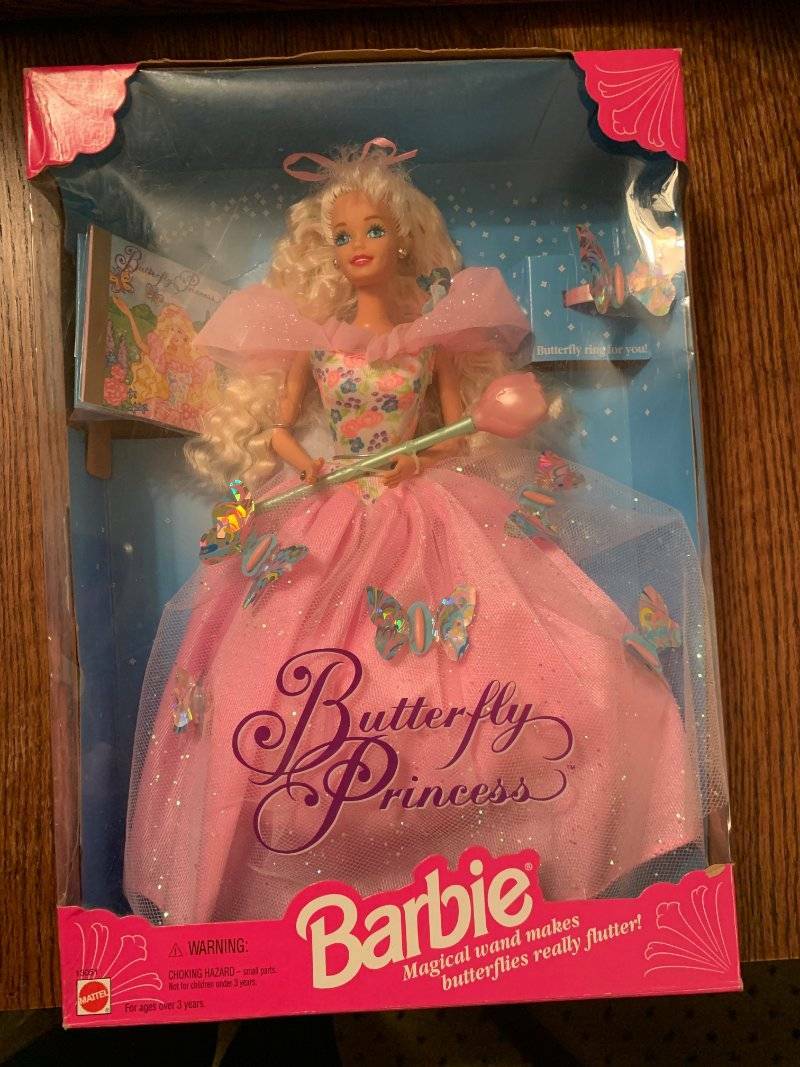 barbie butterfly princess 1994