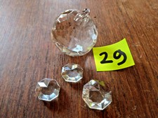 pampilles boule à facettes pour lustre