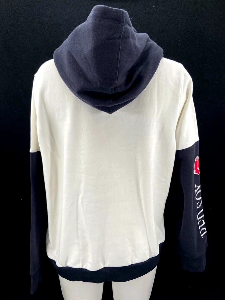 NUEVO Boston Red Sox Suave Como Una Uva LS Blanco 1/4 Snap Sudadera con Capucha Sudadera Para Mujer M Foto 4 de 4