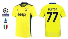 Trikot Adidas Juventus 2020-2021 Torwart Home - Buffon 77 I Juve UCL Serie A