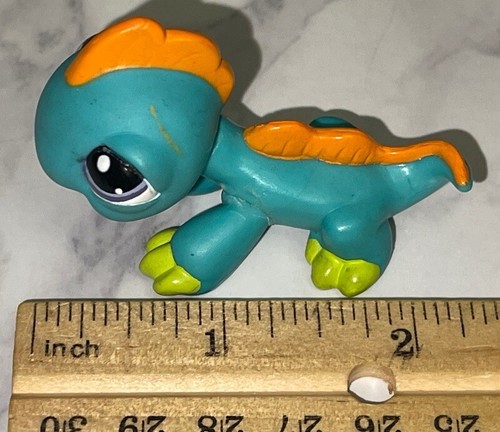 Littlest Pet Shop LPS Iguana 2007 Hasbro Toy LP-1 - Picture 2 of 8