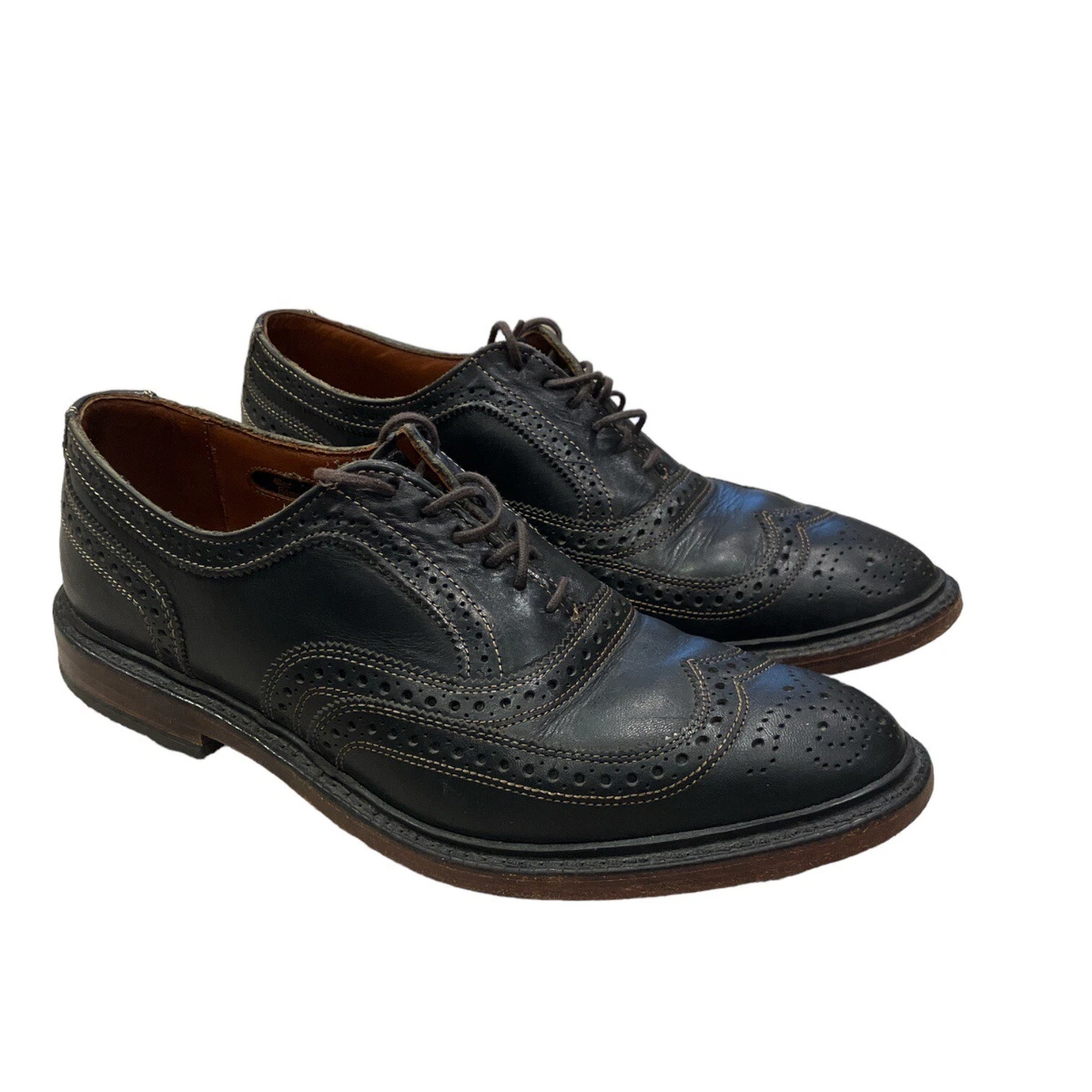 Allen Edmonds Black Wingtip Dress Shoes for Men | eBay