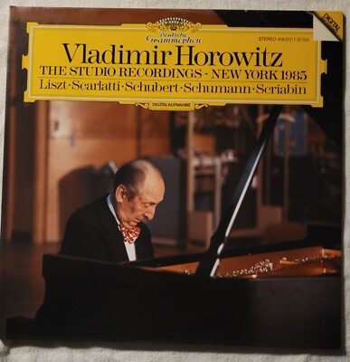Studio Recordings New York 1985 by Vladimir Horowitz (Deutch Gramophone 1986) NM
