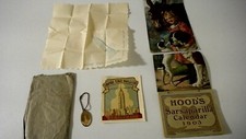 Antique paper Napkin Empire State Building, Decal, Keychain, Souvenirs 40s Era 