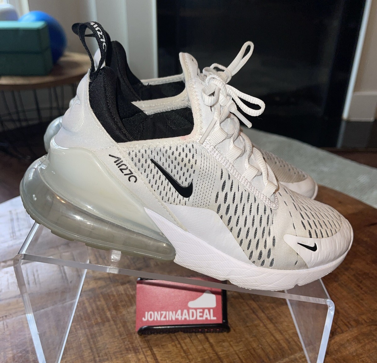 women's nike air max 270 white size 8.5