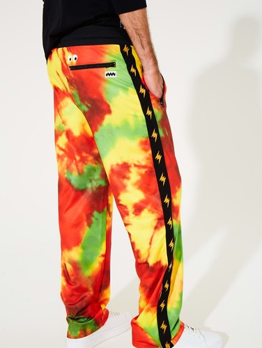 Guess X J Balvin Nuevo Con Etiquetas Pantalones de pista Tie-Dye Vibras  Collection Talla M-L | eBay