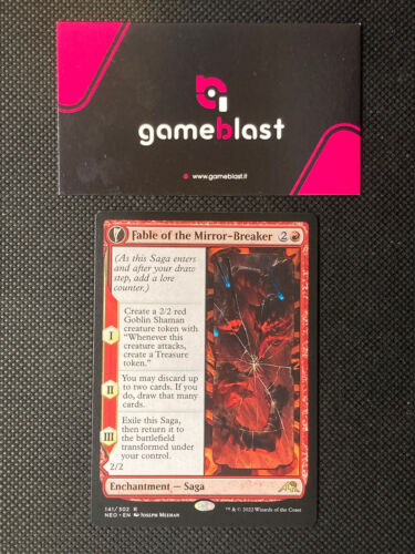 MTG Fable of the Mirror-Breaker - Kamigawa: Dinastia Neon NM ENG - Picture 1 of 2