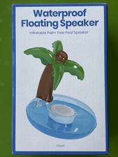 Brand New - Inflatable Palm Tree Waterproof Floating Bluetooth Speaker