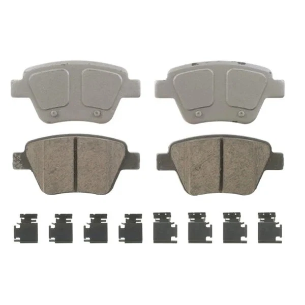 For Volkswagen Golf City 10 Wagner ThermoQuiet Rear Brake Kit w Ceramic Pads Foto 2 de 4