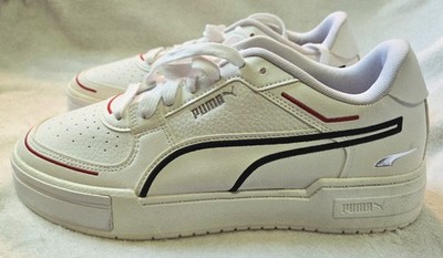 PUMA Ca Pro Mens sz 11 White Sneakers Casual 381055-01