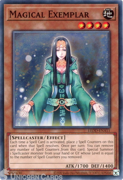 LEDD-ENA11 Magical Exemplar : Common UNL Edition YuGiOh Card