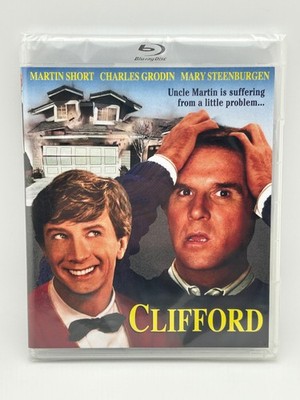 Clifford (1994) Blu-ray Martin Short Charles Grodin 90s Comedy *Damaged Case*