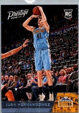 2016-17 Panini Prestige - Rookies Juan Hernangomez #165 (RC)