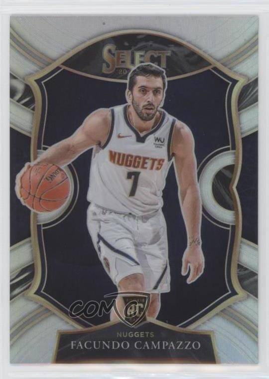 2020-21 Panini Select Concourse Silver Prizm Facundo Campazzo #83 0i8b