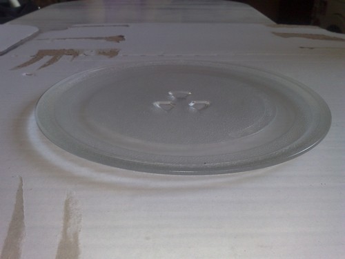 Mikrowellen-Universal-Drehteller / Glasteller 83 L Durchmesser 24,5cm.