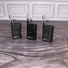 BAC Track Breath Alcohol Detector Keychain Ultra-Portable BT-KC10 Lot Of 3