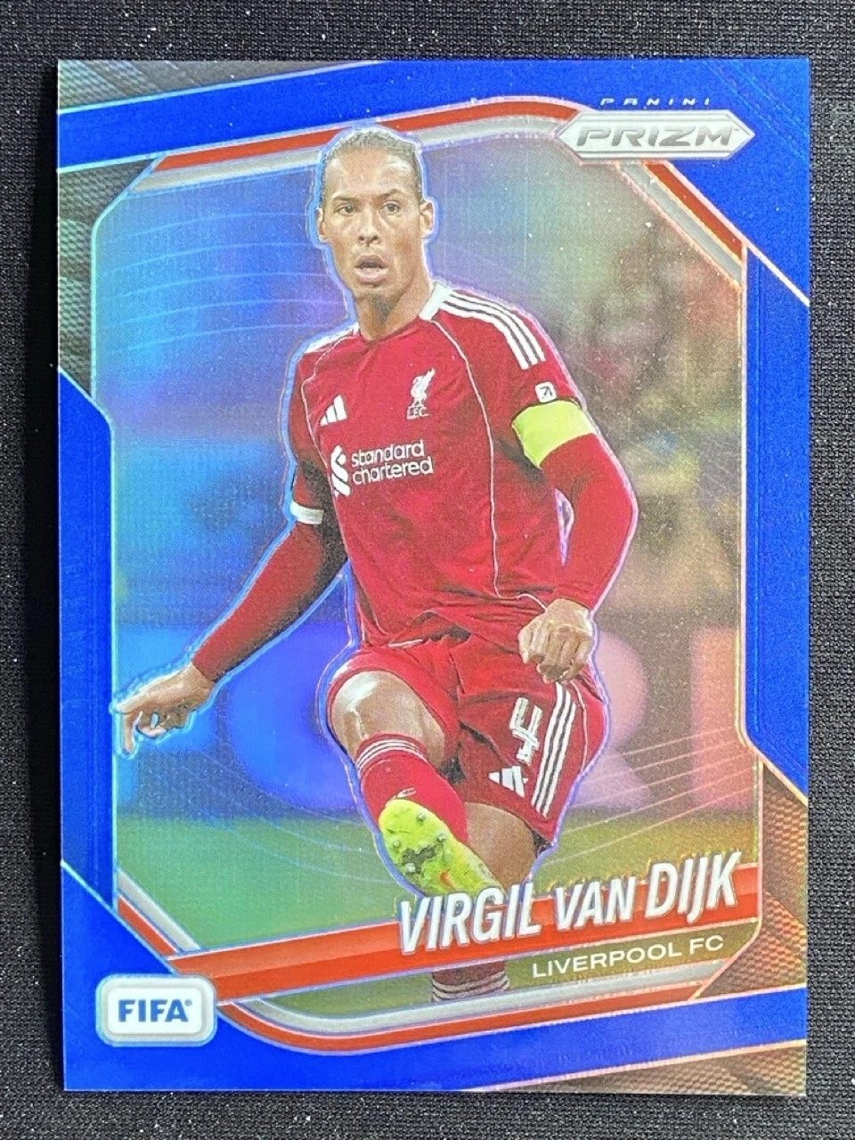 2025-26 Prizm FIFA Blue Base Virgil van Dijk #103 /199