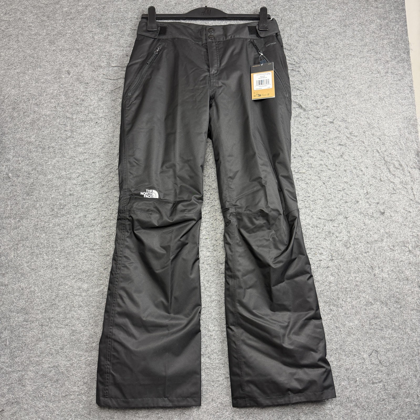 Pantalones para mujer The North Face Sally medianos negros aislados esquí para nieve NF0A7WYJJK3