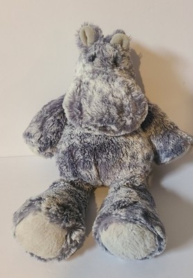  Mary Meyer Fabfuzz Marshmallow Zoo Stuffed Animal Plush Soft Toy Hippo