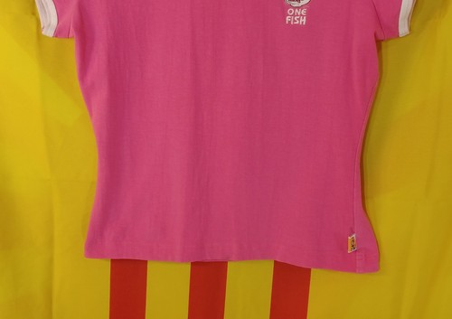 Vintage 1994 Dr. Seuss Womens Girls V Neck Ringer Shirt One Fish Cat In The Hat - Picture 5 of 11