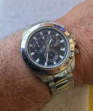 Men's Swiss Legend  Chronograph Watch 8" WRIST 