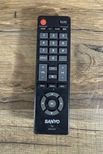 SANYO TV NH312UP Black Remote GC Authentic