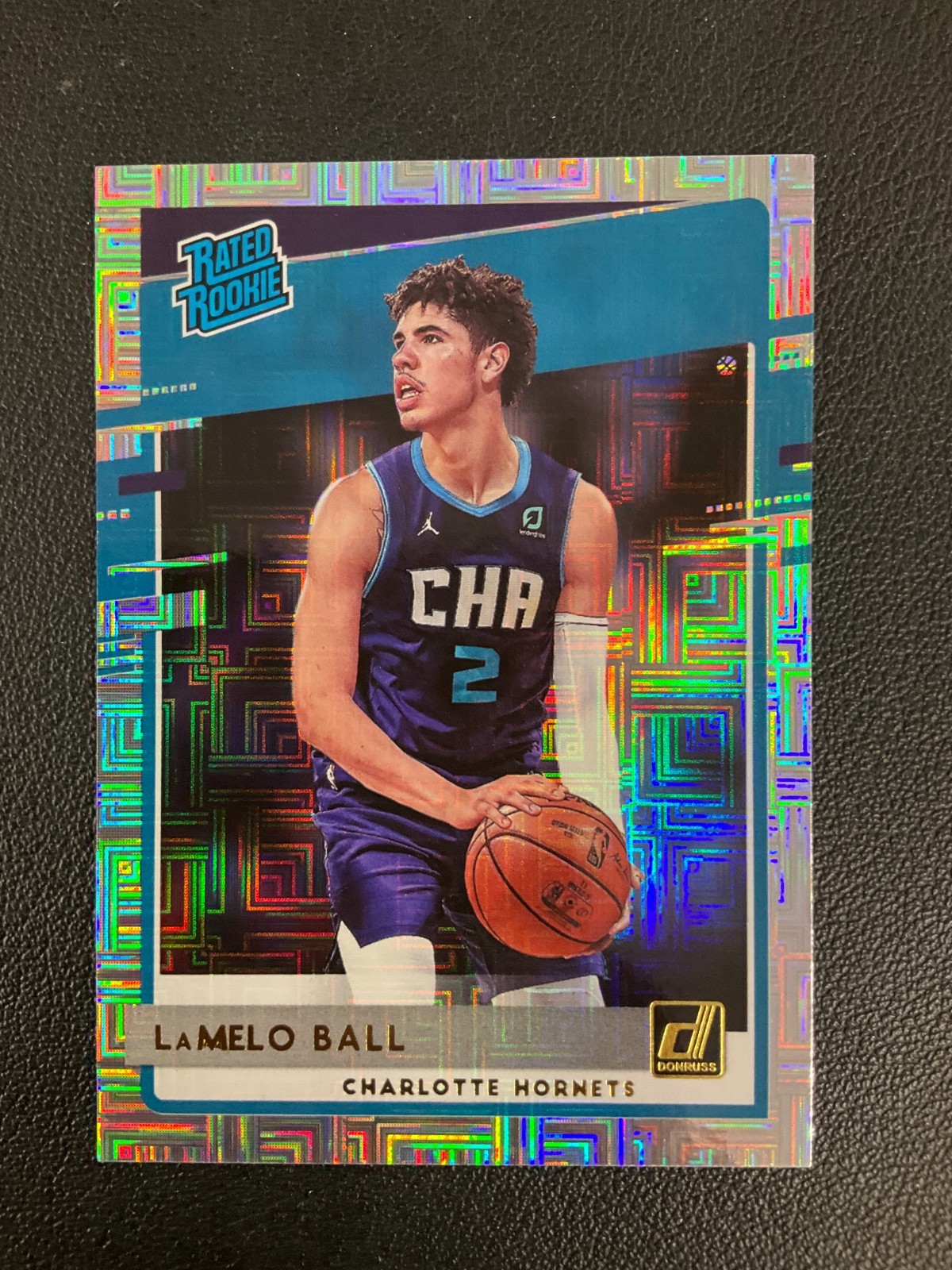 2020-21 Panini Donruss #202 LaMelo Ball Rated Rookie Choice Charlotte No Reserve