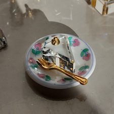 Swarovski 174106 Crystal Memories miniatura Fetta di Torta - Ritirato - No Box
