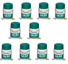 Liv 52 Pack of 10 Bottles Long Expiry Free shipping Natural Ayurveda Wellness