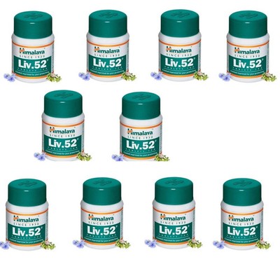 Liv 52 Pack of 10 Bottles Long Expiry Free shipping Natural Ayurveda Wellness