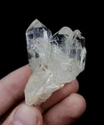 Natural Quartz Cluster With Chlorite Inclusion from Balochistan Pakistan.
