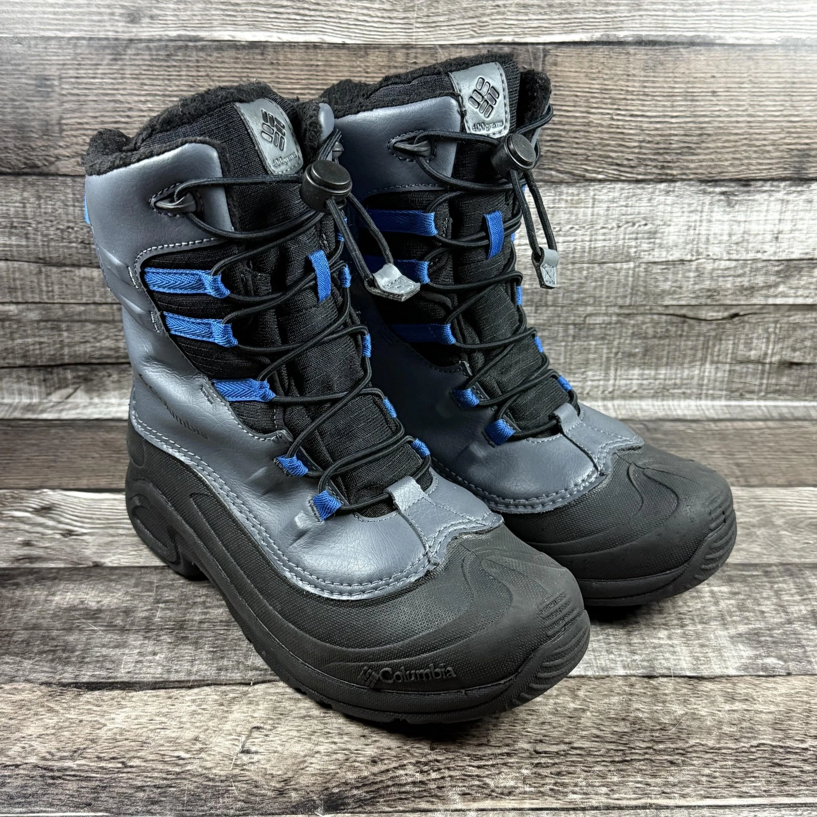 Columbia Snow Boots Youth Teens Size 6 Gray Waterproof Insulated BY4430-011
Opens in a new window or