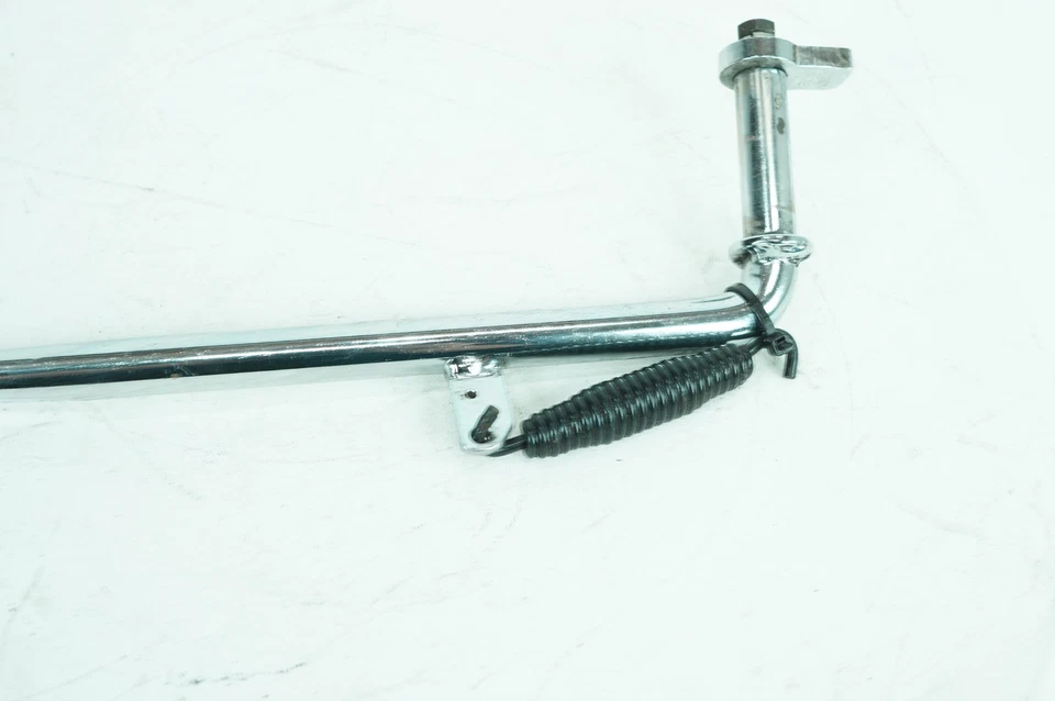 2004 Harley Softail FLSTFI Fat Boy OEM Left Side Jiffy Kick Stand & Spring - Image 4 of 4