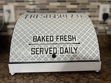 Fresh Bread Box-Metal Vintage-Style Storage