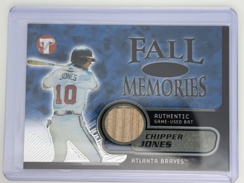 2002 Topps Pristine Fall Memories /425 Chipper Jones #FM-CJ HOF