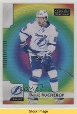 2017-18 O-Pee-Chee Platinum Rainbow Color Wheel Nikita Kucherov #4 READ hj3