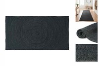 Teppich Dunkelgrau 100X200 Cm Jute