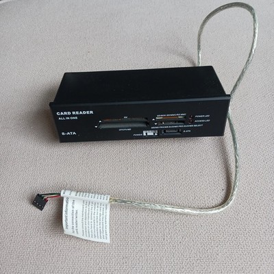 CARD READER - ALL IN ONE - S-ATA - MS-TECH - Modell: LU-161S - Rev: 2.0