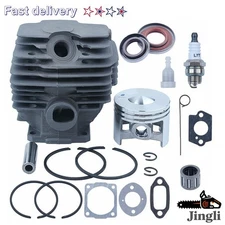 46mm Cylinder Piston Kit For Stihl 028 Super 028AV 028WB Tank Vent Oil Seal