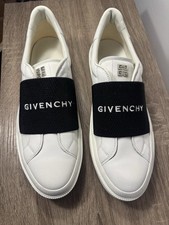 Givenchy City Sport Leather Sneaker Mens Whit...