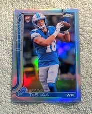 2025 Topps Chrome Isaac TeSlaa Silver Refractor RC #320 SP Lions