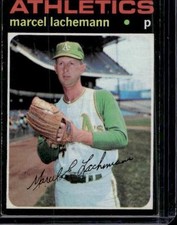 1971 Topps #84 Marcel Lachemann (Excellent) (B)