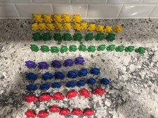 Set Of 67 Counting Bears Incomplete Replacement Math STEM Montessori Preschool