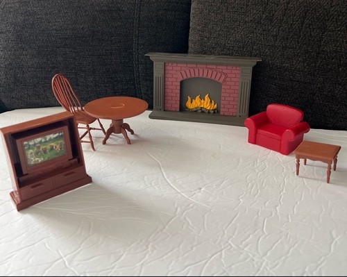 VINTAGE NewRay Plastic Dollhouse Furniture