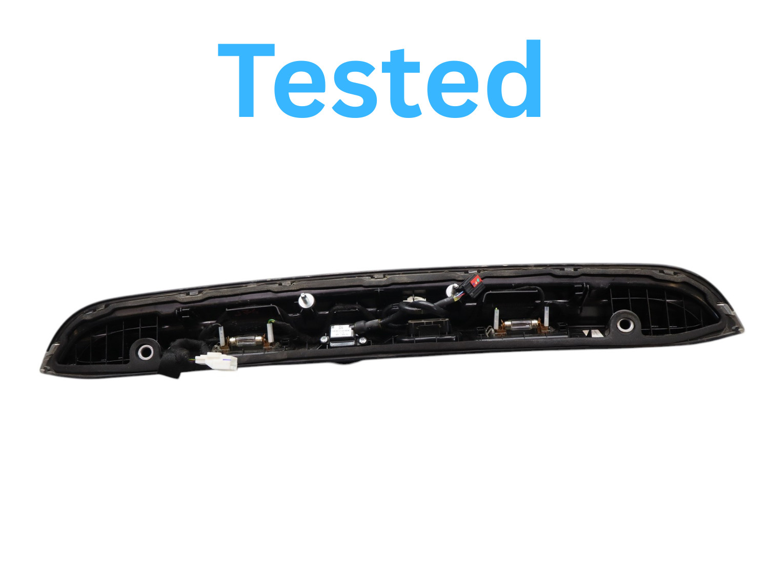 14-17 Maserati Ghibli Trunk Deck Lid License Light Lamp Molding Cover Oem